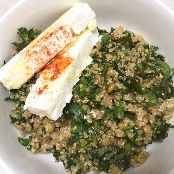 Quinoa & Puy Lentil Tabbouleh