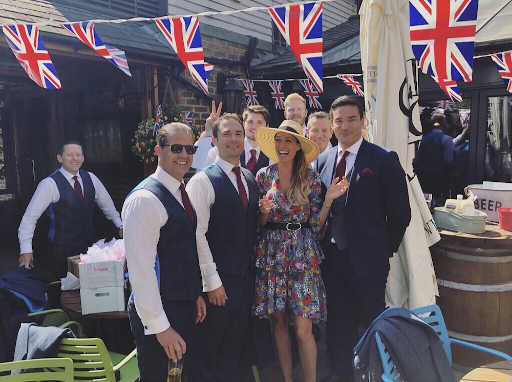 Lady Wimbledon Celebrating Royal Wedding